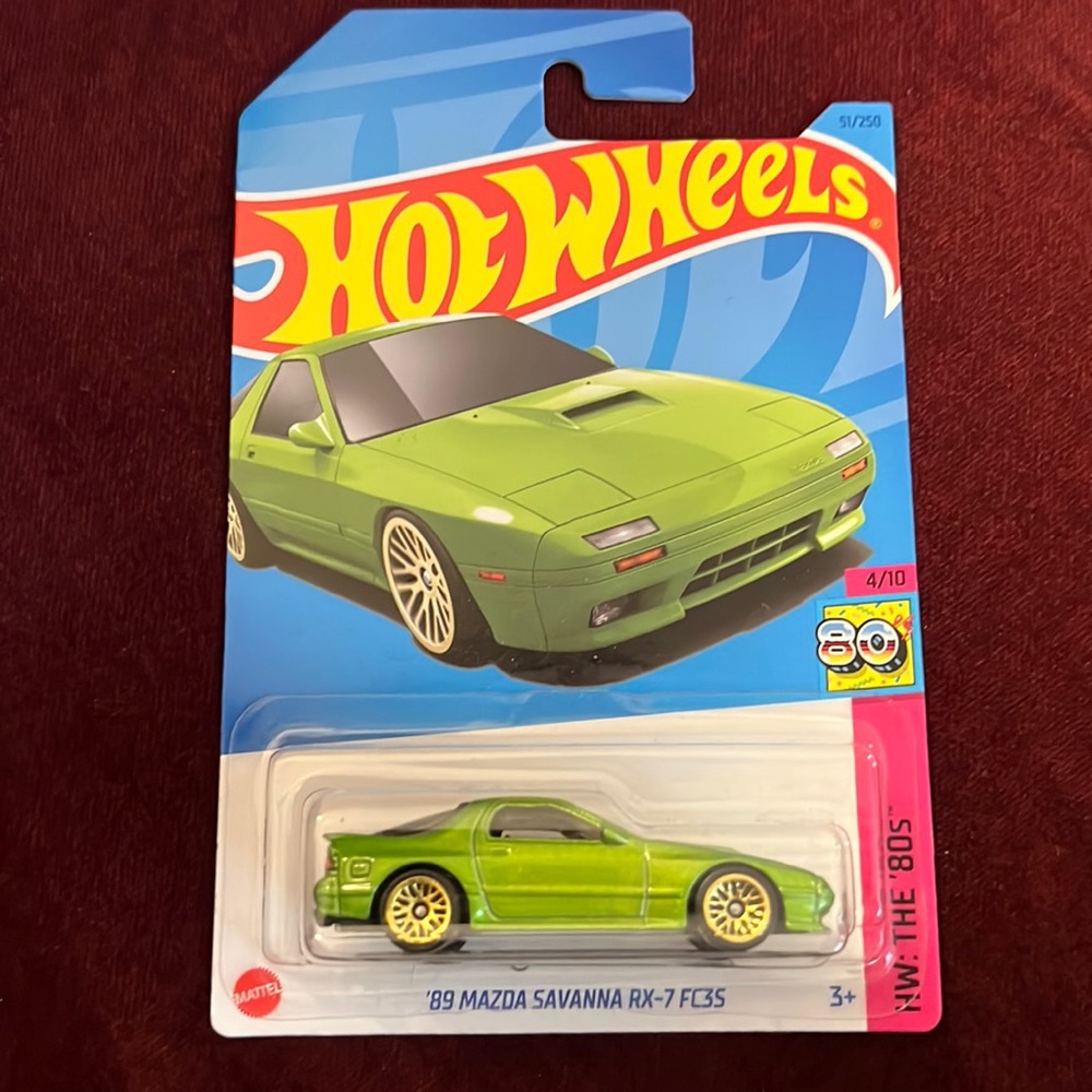 HOTWHEELS 93 MAZDA SAVANNA RX7 FC3S